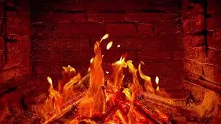 🔥 Fire Sounds for Deep Sleep 😌Relaxing Sounds(No background music)-Fireplace Sounds(4HOURS)~Burning