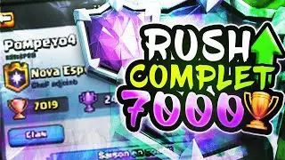RUSH COMPLET VERS LES 7000 TROPH&Eacute;ES PAR POMPEYO! - Clash Royale