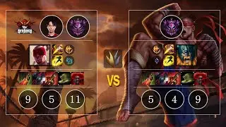 SG Blank Lee Sin vs Olaf Jungle - KR Patch 10.12