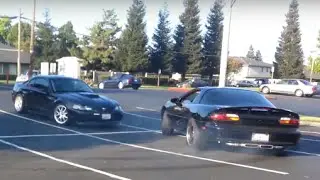 Camaro vs Mustang Donuts