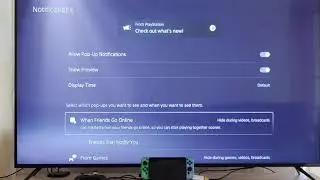 PS5 Notification Settings #PS5 #Notifications #Help #Settings