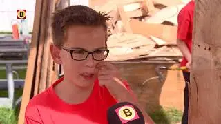 Timmeren, boren en schuren. Ook kinderen bereiden zich voor op hun optocht bij de Brabantseag.
