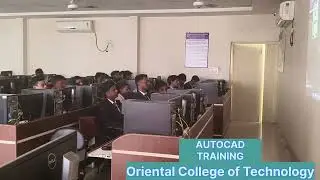Autocad training Oriental College of technology Bhopal #oriental #technology#design#college#training