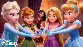 Mother Gothel Traps Elsa, Anna, Rapunzel & Cinderella 👸🏻 Disney Princess Fairytale Crossover Story ✨