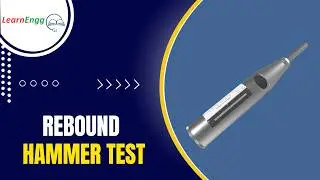 Rebound Hammer Test | LearnEngg #video