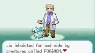 Прохождение Pokemon Leaf Green, часть 1: Проделки в Паллет-Тауне