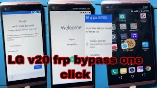 LG V20 F800L F800s  frp bypass without pc Talkback not working app not installed