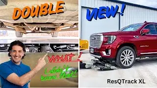 AMAZING RARE FOOTAGE Of ResQTrack XL Double View Of Under Vehicle! Close Up View On How It TOWS!