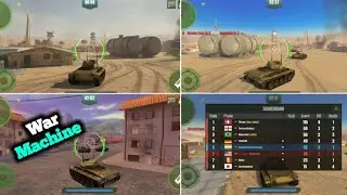 War Machine Game Gameplay 🔥😱 | Realistic Tank Battle💪 | War Machine Tips & Tricks Gameplay Hacks 🤑