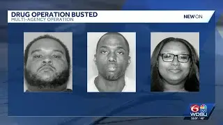 Three people arrested during multi-agency drug operation