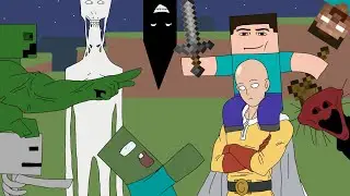 SAITAMA NO MUNDO DO MINECRAFT (ANIMAÇÃO)