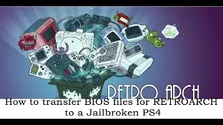Как перенести файлы BIOS для RETROARCH на взломанную PS4, 2025.