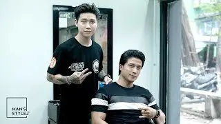 2019 Zuy Minh Salon * Slick back Long Trim - Haircut * Balm 2 LNY + PreStyler LNY + Resin LNY