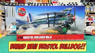 NEW TOOL!! Bristol bulldog from Airfix in 1/48 Scale!! 2024 Release