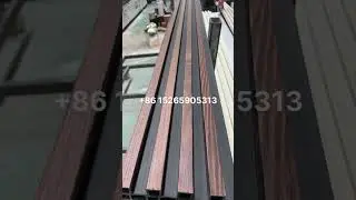 Checking the wpc wall panel quality #wpccladding #wpcwallpanel #wpc