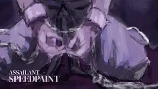 Black Magic II: Assailant Speedpaint (MS Paint)
