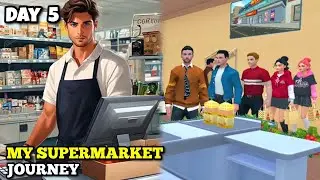 MY SUPERMARKET JOURNEY. DAY 5. Goods Restocked. GAMEPLAY. (IOS,ANDROID) #mysupermarketjourney