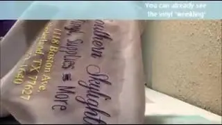 Quickly and easily remove Heat Transfer Vinyl