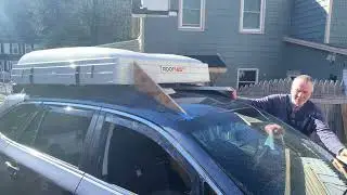 Roof Top Tent/roof cargo wind deflector