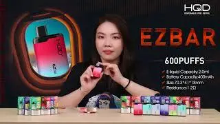 The Disposable Vape HQD EZbar REVIEW!