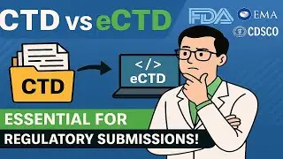 Разъяснение форматов CTD и eCTD | Полное руководство по форматам для подачи заявок в фармацевтиче...