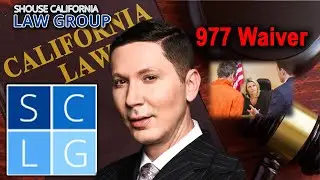 977 Waiver -- Can my attorney appear for me in a California criminal case?