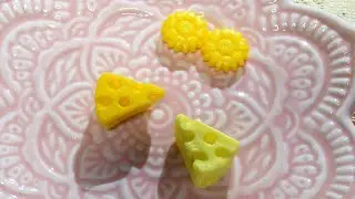Satisfying Wax Sealing | How to make Miniature Dollhouse Accessory | ASMR Charm | Cheese