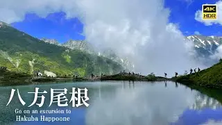 4K映像✴︎北アルプス【八方尾根】天空尾根を歩く
