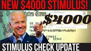 STIMULUS EXECUTIVE ORDER PUSH! 4th Stimulus Package + $4000 Stimulus Payments + Government Shutdown