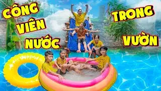 Thái Chuối | Thử Thách 24h Làm Và Chơi Cầu Trượt Tự Chế
