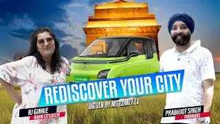 Exploring Old Delhi in Style |  The Street Smart Car | MG Comet EV