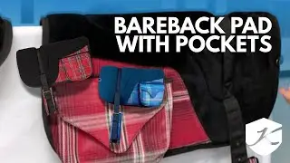 Bareback Pad with Pockets | Comfy, Cushioned & Trail-Ready!