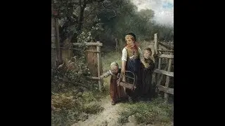 Johan Mari Henri ten Kate (Dutch, 1831 - 1910) ✽ Mozart / Wiegenlied