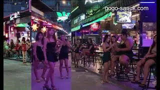 Pattaya Tree Town Walk Compilation 🌴 | Evening, Night & Late Night Street Life 🇹🇭 | 2025 Series