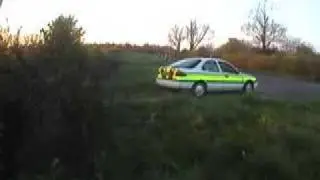 Cop car prank