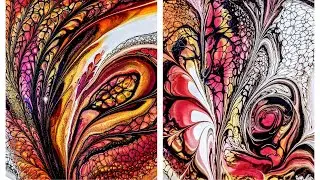 (98) Acrylic Swipe Techniques ~ Double Video ~ Sheleeart