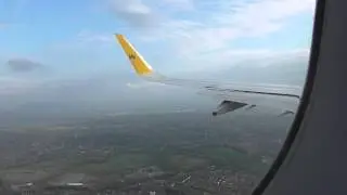 Monarch Airlines A321 G-ZBAM Arriving Into Manchester HD