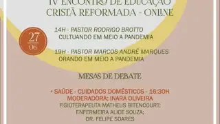 IV EDUCRE - Cultuando em meio a Pandemia | Rev. Rodrigo Brotto