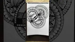 in a short time draw a beautiful mandala drawing #viral #treading #art #drawing #suscribe