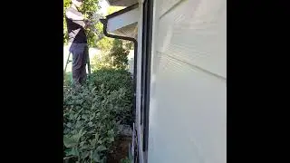 How to hide surveillance camera cat6 cable without attic space