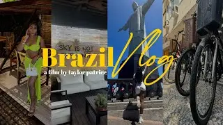 brazil travel vlog | christ the redeemer + paragliding + helicopter ride + getting stranded & more
