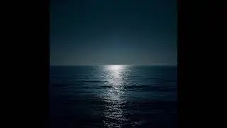 Tropical Beach at Night 🌙 | 8 Hours | Calm Ocean Waves for Sleep & Relaxation