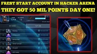 New Account In Hacker Arena Ep 2 They Got 50 Mil Points Day One! First Gold! Injustice 2 Mobile