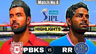 RR VS PBKS | Match No 4 |  IPL 2021 Match Highlights | dream11 vivo ipl | ipl 2021 highlights today