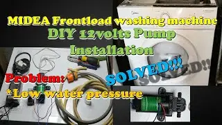 Low water pressure problem. (Front Load Washing Machine)