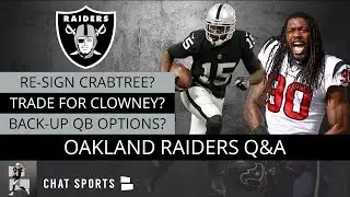 Raiders Mailbag: Trade Rumors on Jadeveon Clowney & Jalen Ramsey, Sign Dez Bryant Or Crabtree