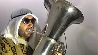 Tuba jazz solo.Caravan (J.Tizol)
