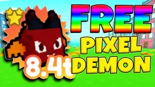 free pets pet simulator x giveaway pixel demon