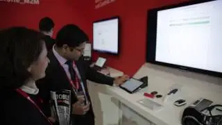 Vodafone M2M MHealth demo live from MWC 2015