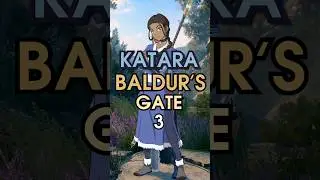 how to build KATARA in Baldur's Gate 3 in 1min - Monk/Cleric build #avatarthelastairbender